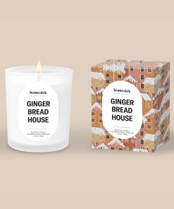 Gingerbread House Candle