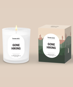 Gone Hiking Candle
