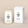 First Sip Candle
