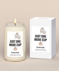 Just One More Cup Candle