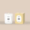 Let's Toast Mini Candle