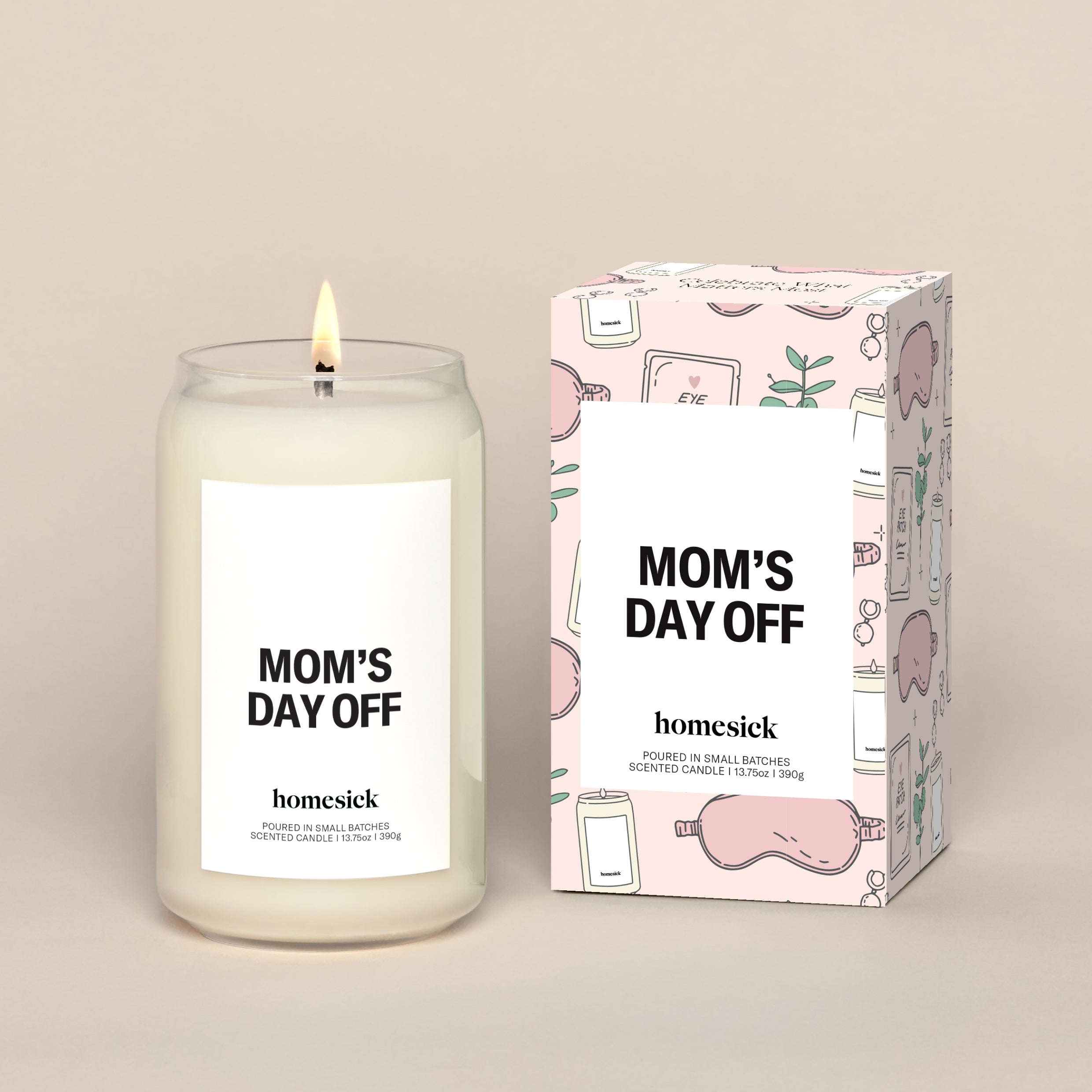 Mom's Day Off Candle